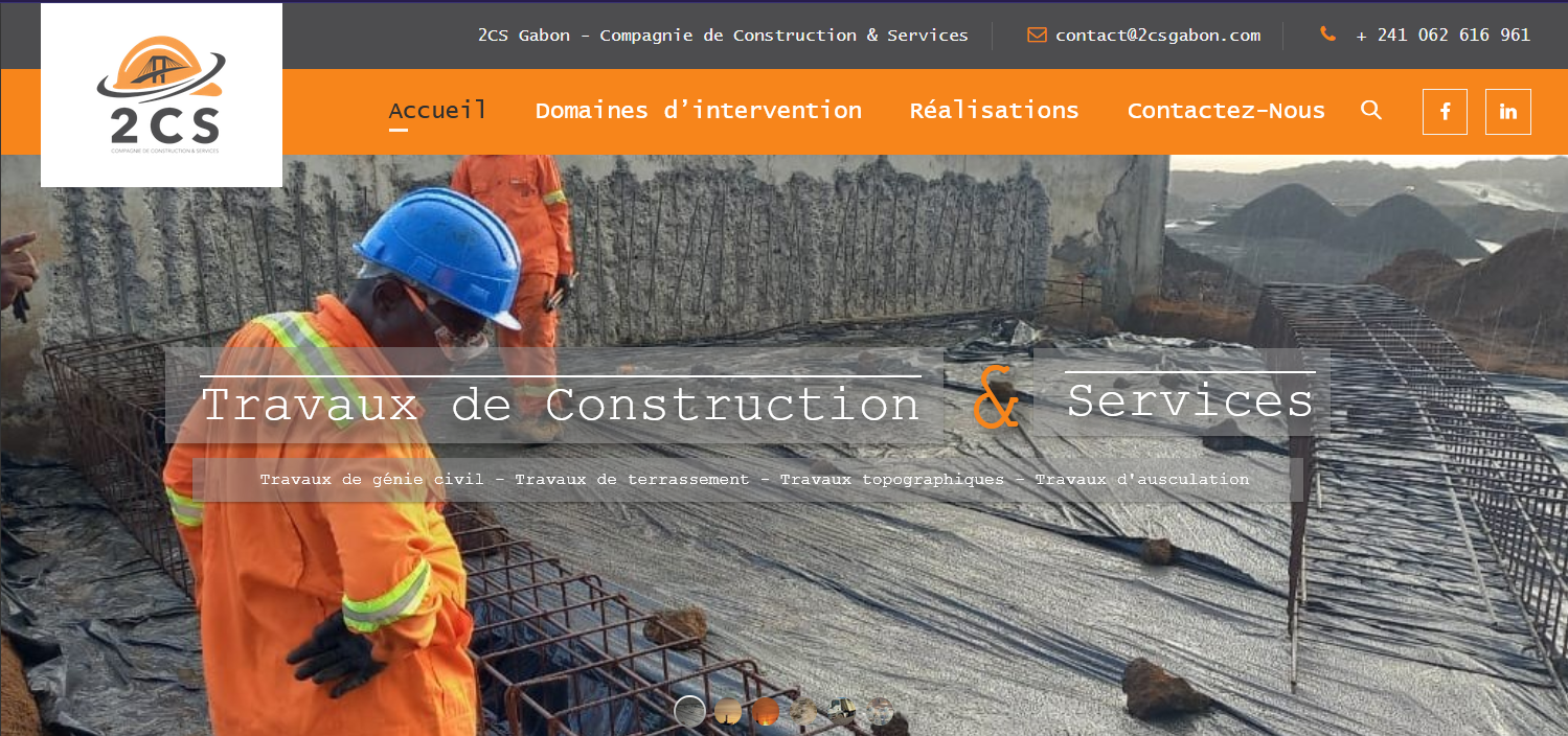 Sie Web : 2CS GABON